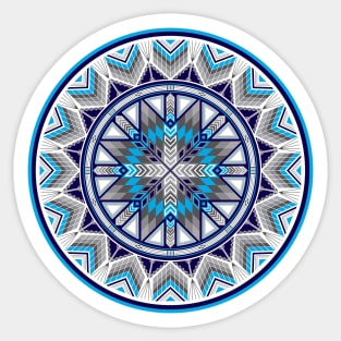 Sacred Places (Blue) Sticker